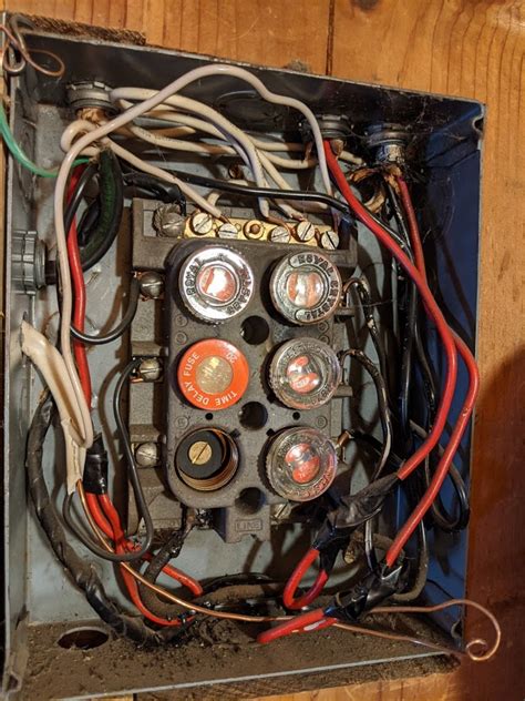 1940 electrical box|1940 home wiring problems.